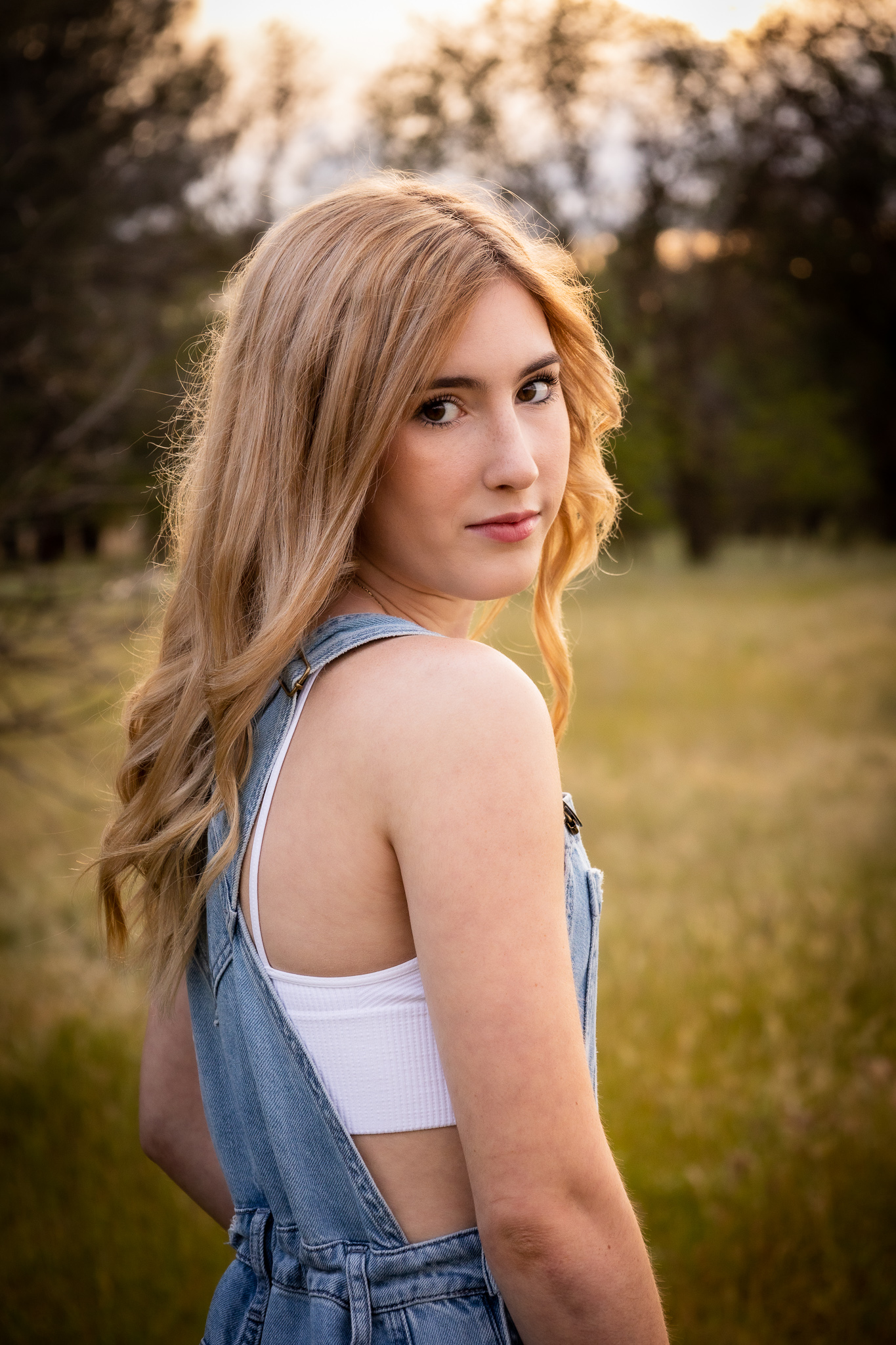 spring senior session in red bluff ca
