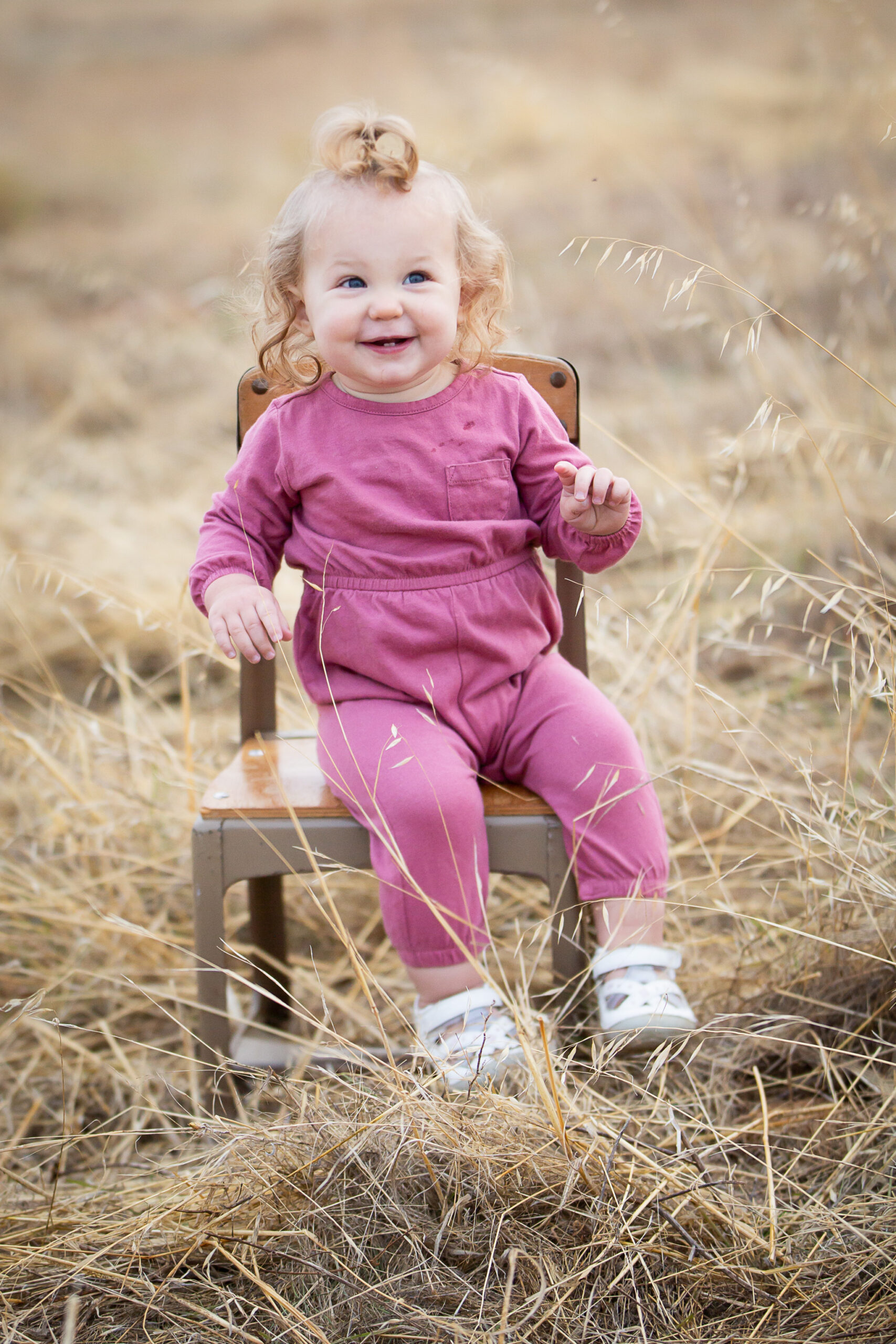 girl sitting in chair