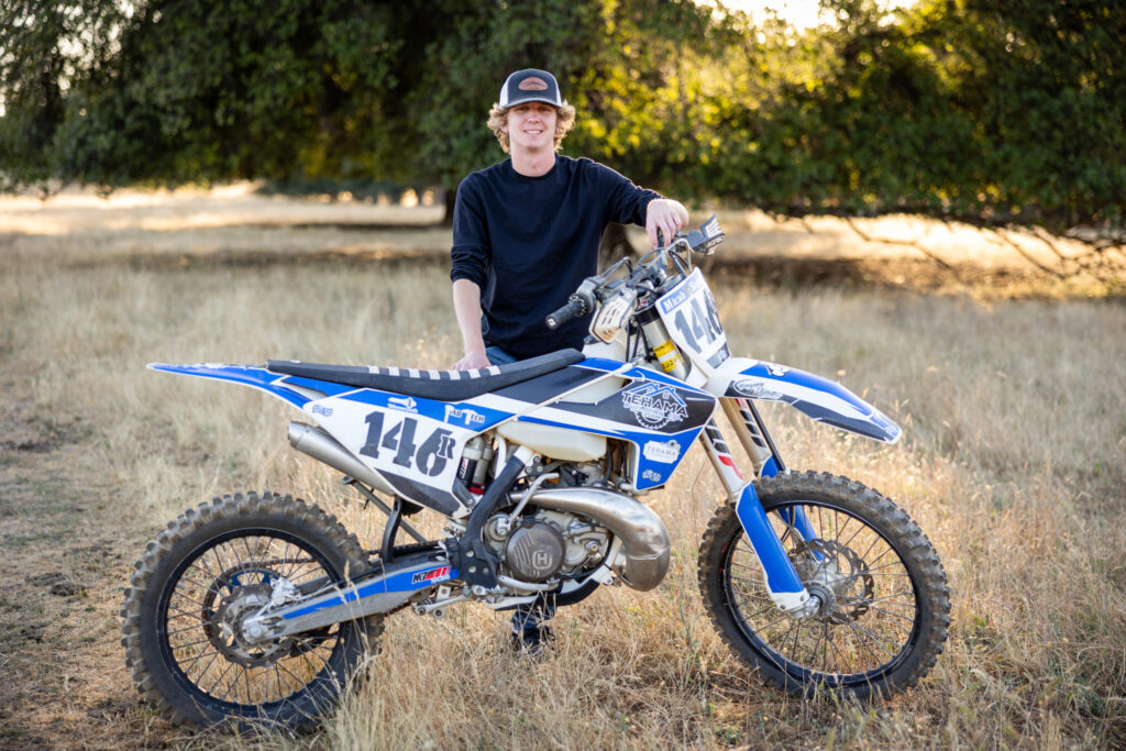 dirt bike senior photos